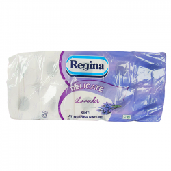 Hartie igienica Regina Delicate lavanda 10 role/set