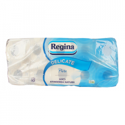 Hartie igienica Regina Delicate Pure alba 10 role/set