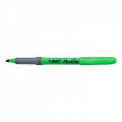 Textmarker Bic Brite Liner Grip verde 330986