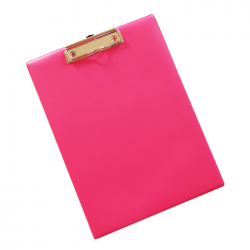 Clipboard simplu A4 PVC roz