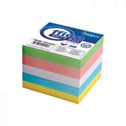 Cub notite color Forpus 41802 800 file 8.5x8.5 cm