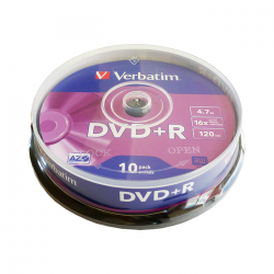 DVD+R Verbatim, 4.7 GB,...