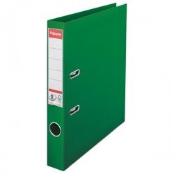 Biblioraft plastifiat ESSELTE 5cm verde standard 