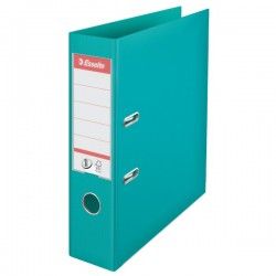 Biblioraft plastifiat ESSELTE 7.5cm turquoise standard 