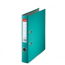 Biblioraft plastifiat ESSELTE 5cm turquoise economy 