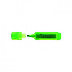 Textmarker Faber Castell verde superfluorescent 154663