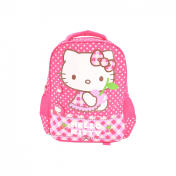 Ghiozdan gradinita Pigna Hello Kitty roz buline HKRS1741-2