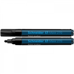 Marker vopsea Schneider Maxx 270 negru 1-3 mm