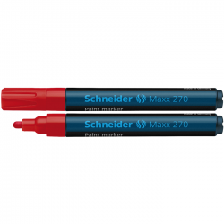 Marker vopsea Schneider Maxx 270 rosu 1-3 mm