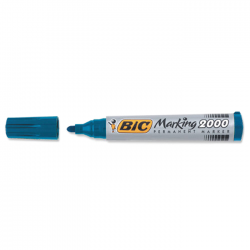 Marker permanent Bic 2000 albastru