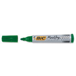 Marker permanent Bic 2000 verde