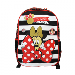 Ghiozdan clasa 0 Pigna Minnie Mouse rosu-negru MNRS1842-2