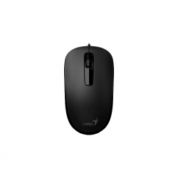 Mouse optic Genius DX-125 cu fir USB, negru