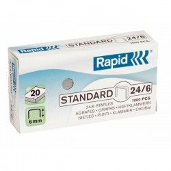 Capse 24/6 RAPID 20 coli standard 