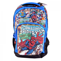 Ghiozdan clasele I-IV Pigna Spiderman albastru-multicolor SMRS1940-1