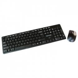 Kit tastatura si mouse Delux KA150 + M136 wireless, negru