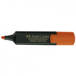 Textmarker Faber Castell portocaliu 154815